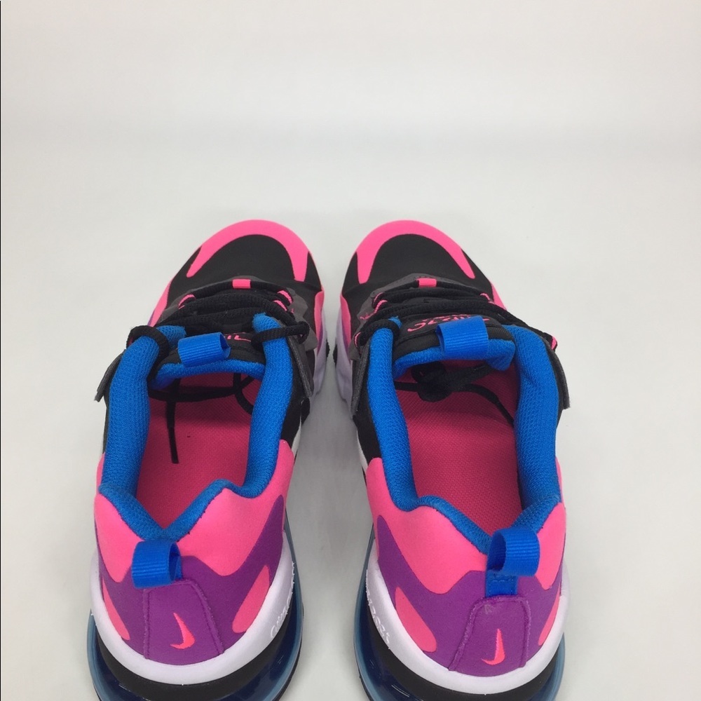 girls youth Nike Air Max 270 React Shoes - Picture 4 of 7